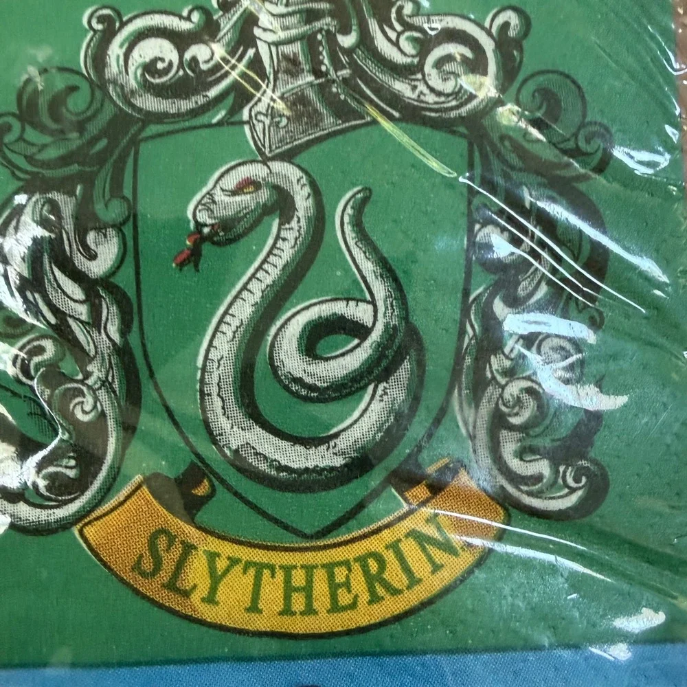 Harry Potter Hogwarts House Crests Paper Napkins 16 Ct 2 Ply Unique 59062 NEW